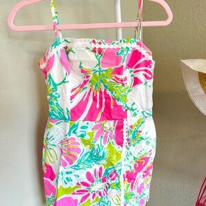 Lilly Pulitzer Vibrant Floral Romper